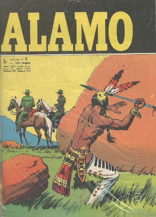 Scan de la Couverture Alamo n 9